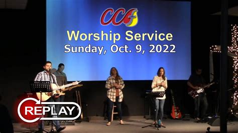 ccf sunday service live today|Today and on July 7, .